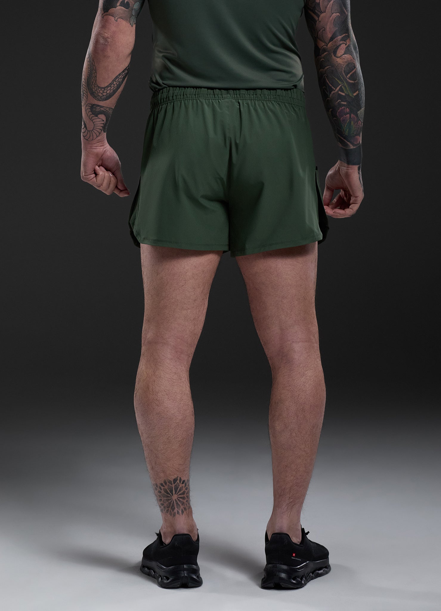 Gym King Fight Division Combat 5" Short - Deep Olive