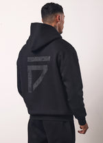 Gym King Fight Division Hoodie - Black/Black thumbnail