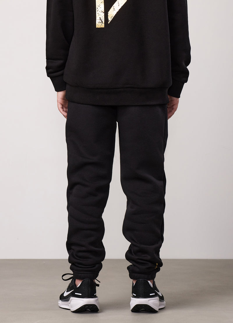 Gym King Kids Fight Division Jogger - Black/Gold