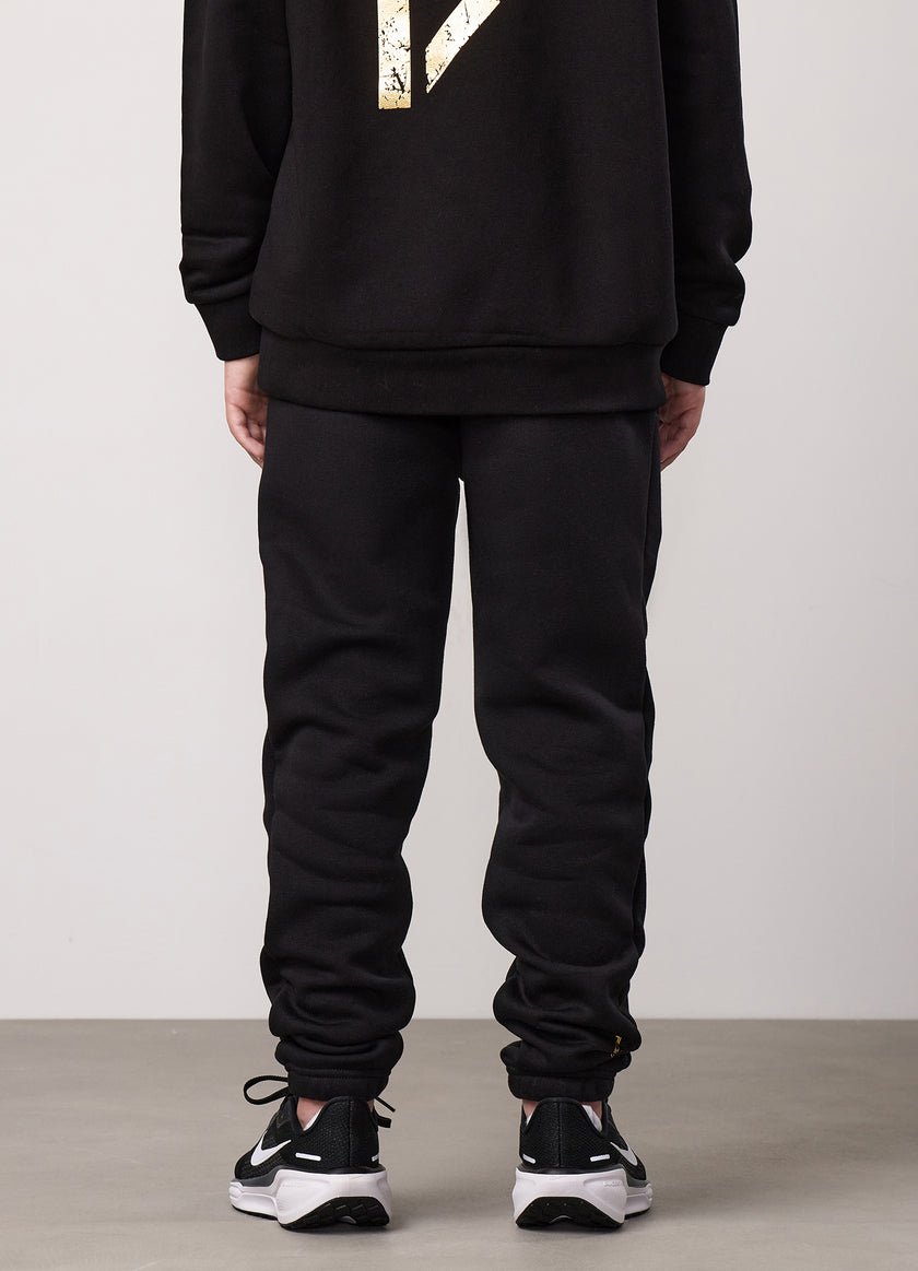 Gym King Kids Fight Division Jogger - Black/Gold