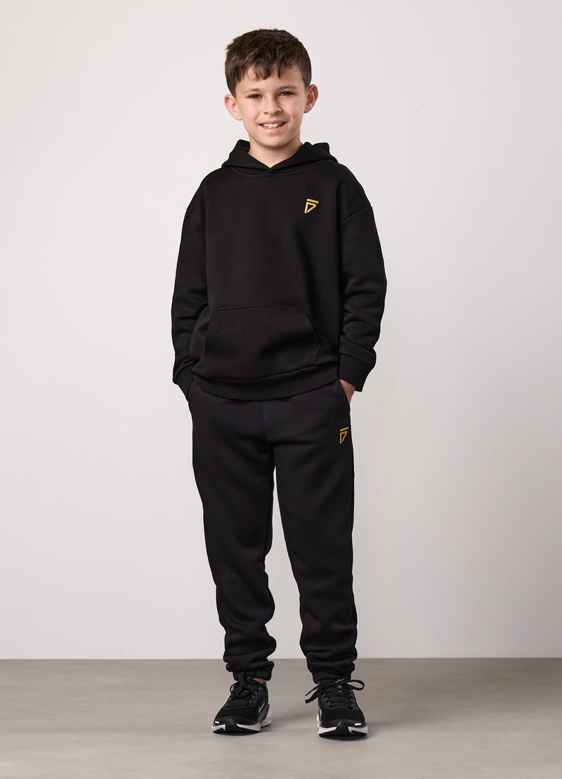 Gym King Kids Fight Division Jogger - Black/Gold