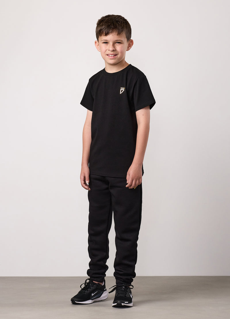 Gym King Kids Fight Division Tee - Black/Gold