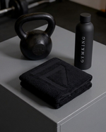Gym King Small Fight Division Towel - Black/Black thumbnail