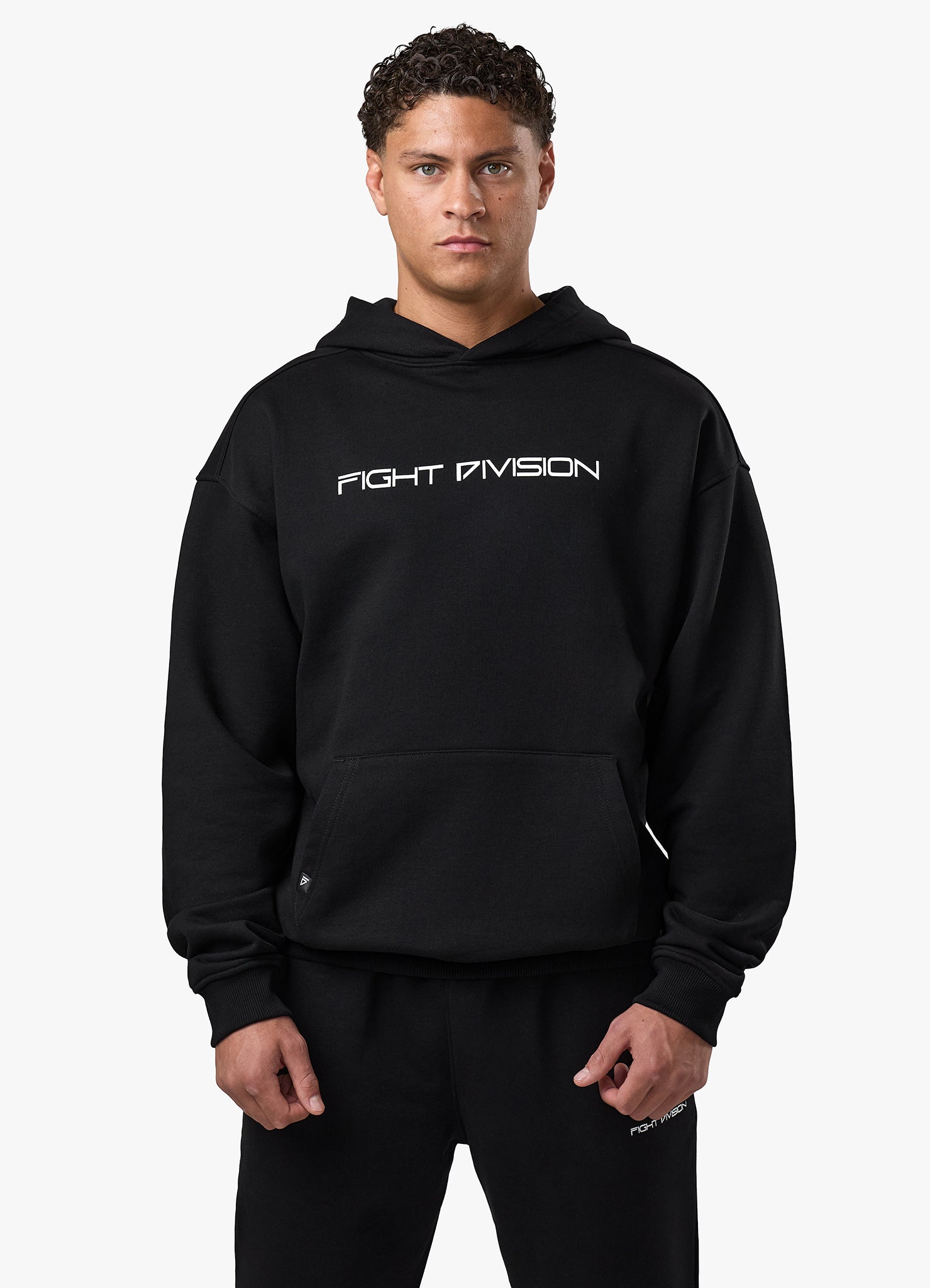 Gym King Fight Division Essential Hoodie - Black