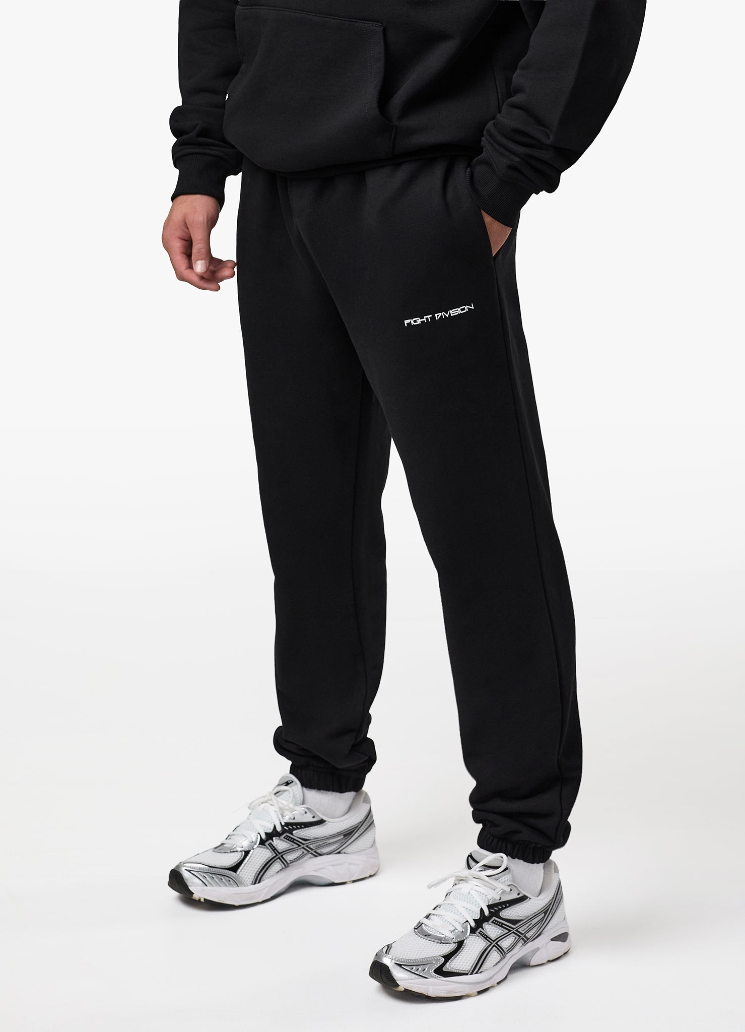 Gym King Fight Division Essential Jogger - Black