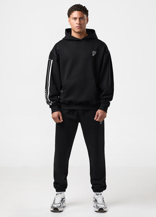 Gym King Fight Division Outline Tracksuit - Black