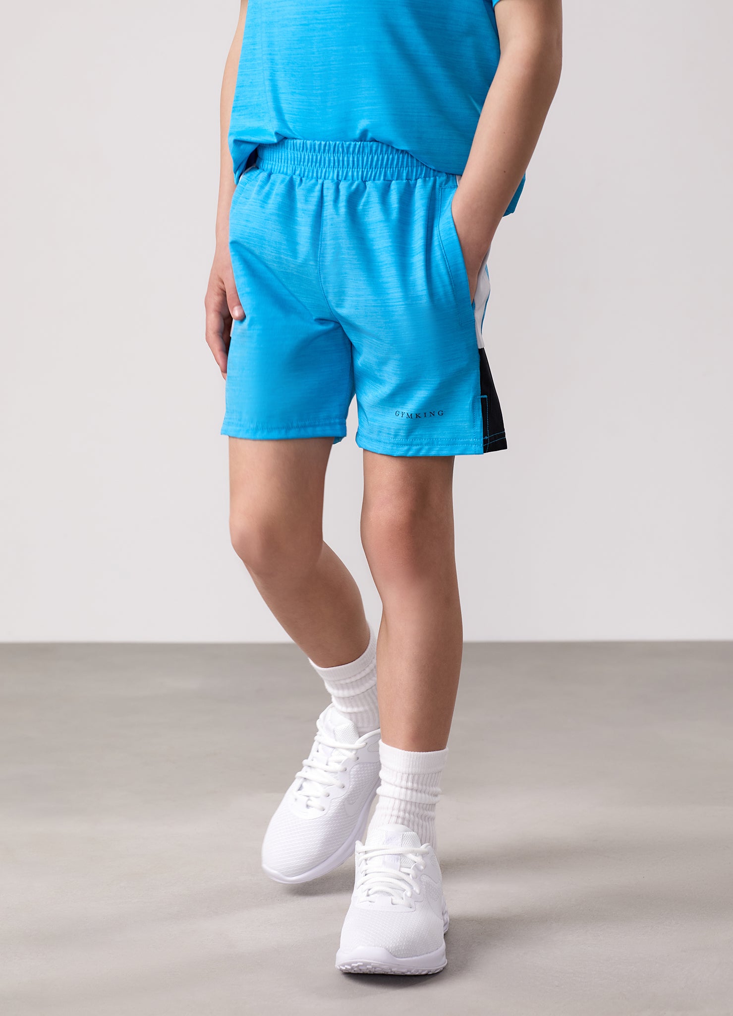 Gym King Kids Vision Short - Portofino Blue