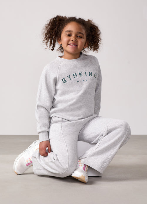 Gym King Kids Shadow Crew - Snow Marl