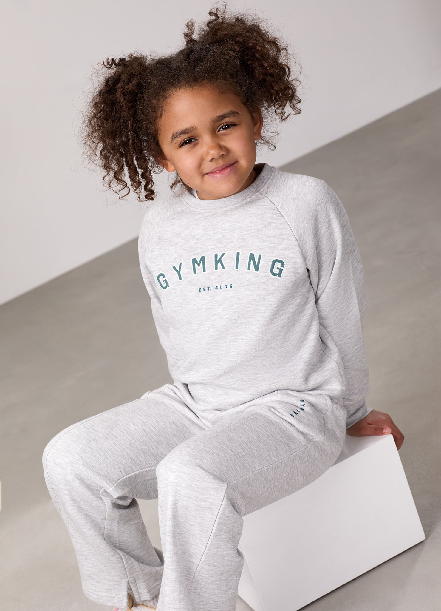 Gym King Kids Shadow Crew - Snow Marl