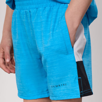 Gym King Kids Vision Short - Portofino Blue