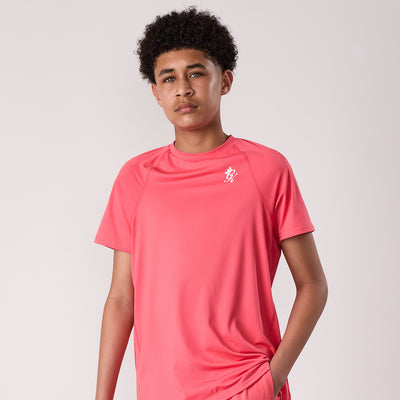Gym King Kids Energy Tee - Coral