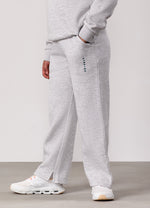 Gym King Kids Shadow Crew Tracksuit - Snow Marl