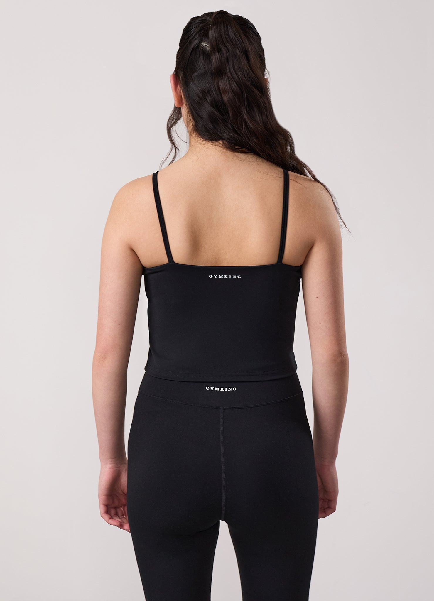 Gym King Kids 365 Long Line Tank - Black