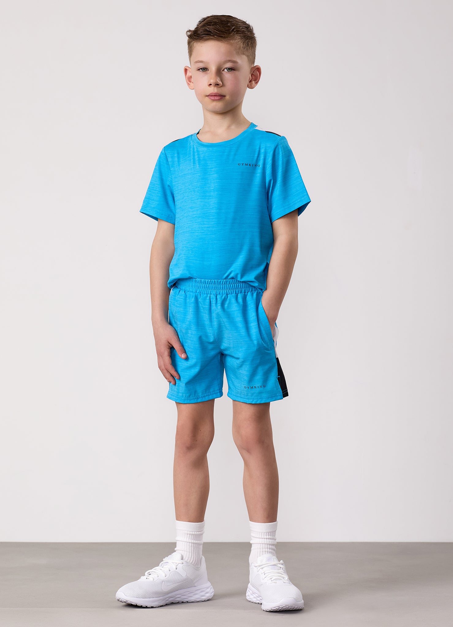 Gym King Kids Vision Tee - Portofino Blue