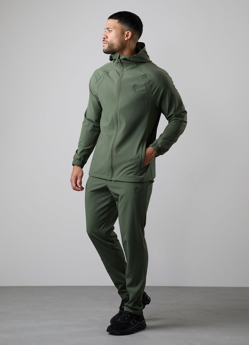 Gym King Flex 2.0 Full Zip Hood - Green