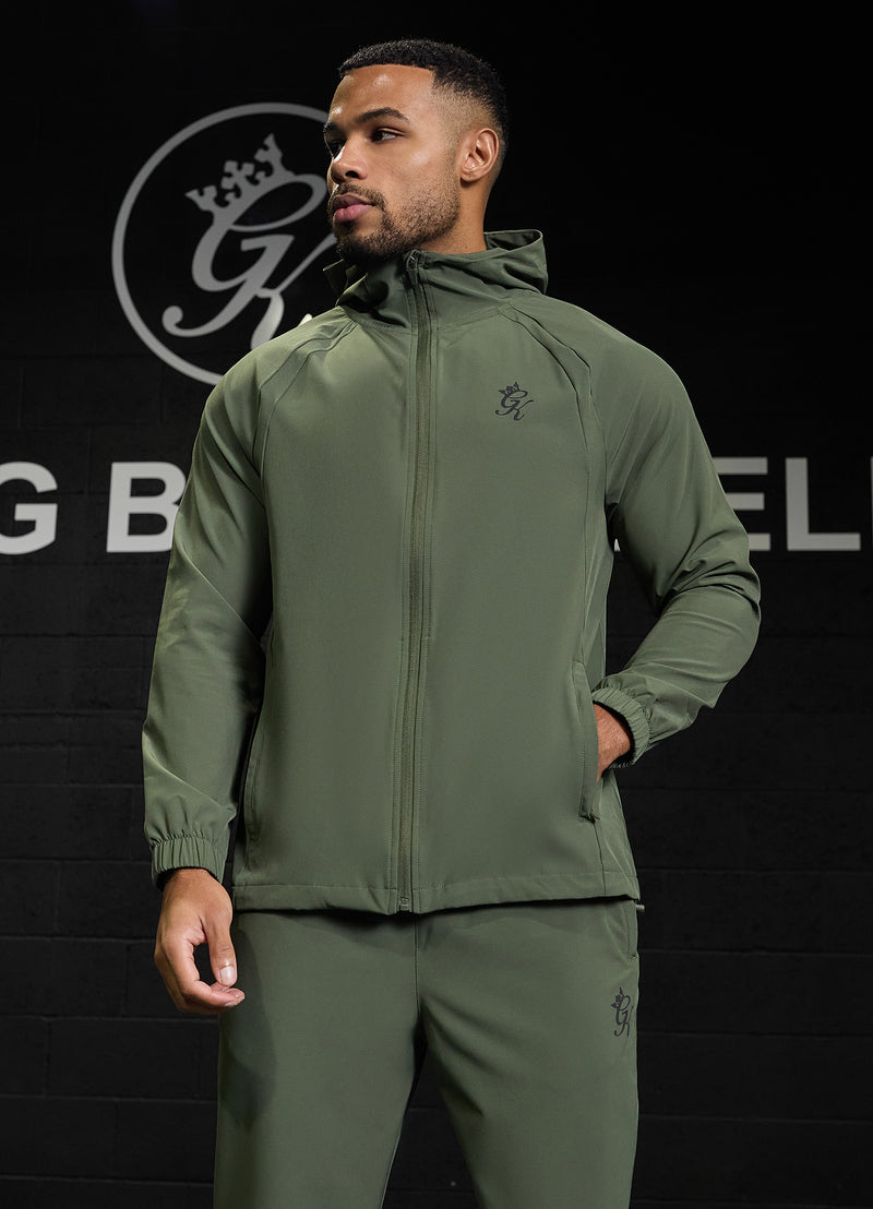 Gym King Flex 2.0 Full Zip Hood - Green