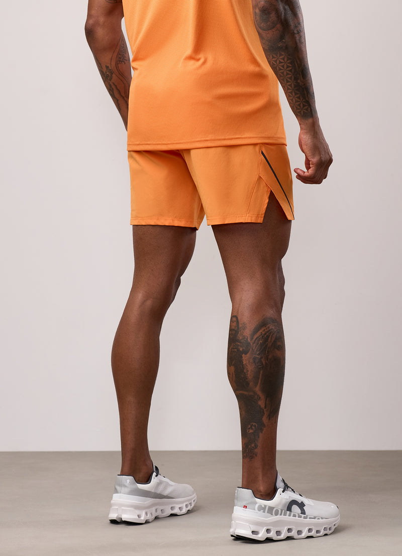 Gym King Flex 2.0 Short - Amber/Black