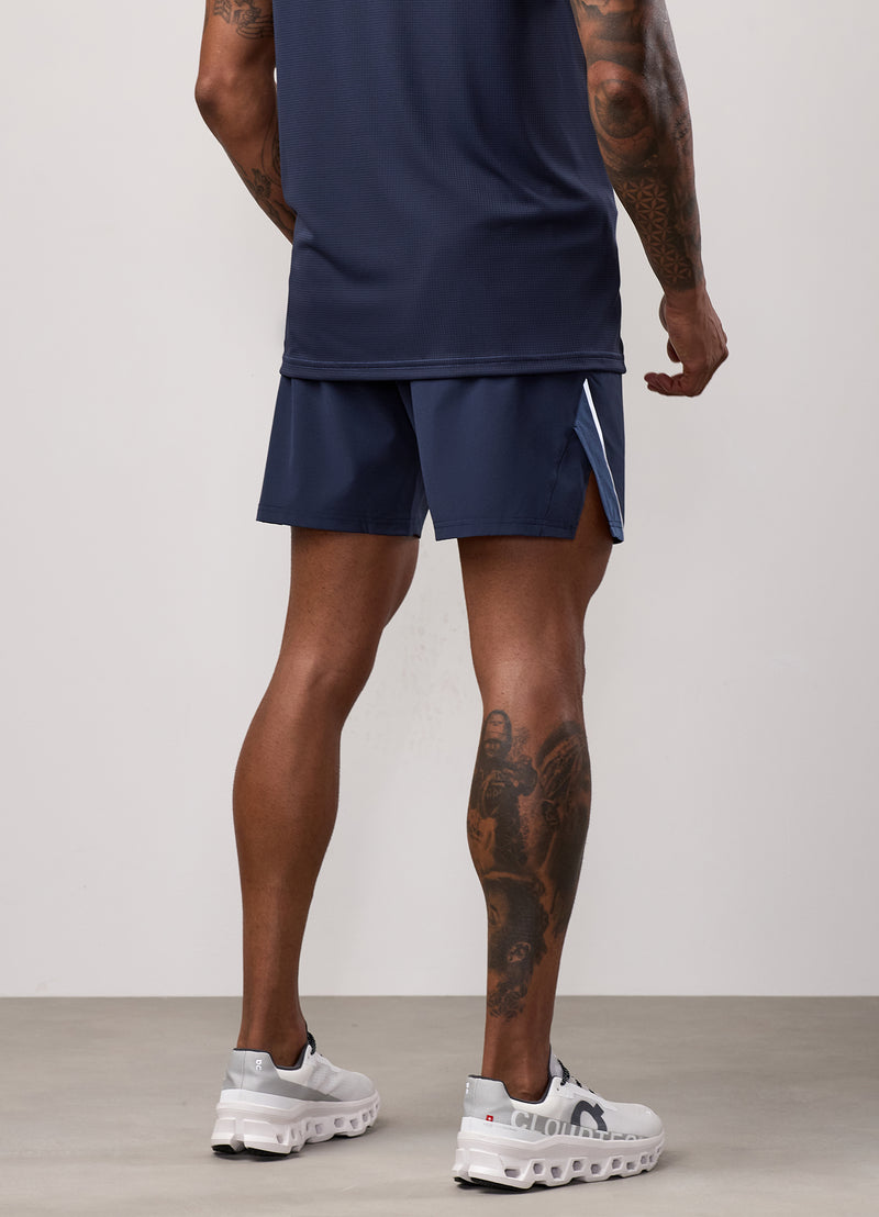 Gym King Flex 2.0 Short - Dark Denim/Faded Indigo