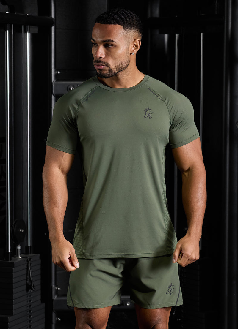 Gym King Flex 2.0 Tee - Green