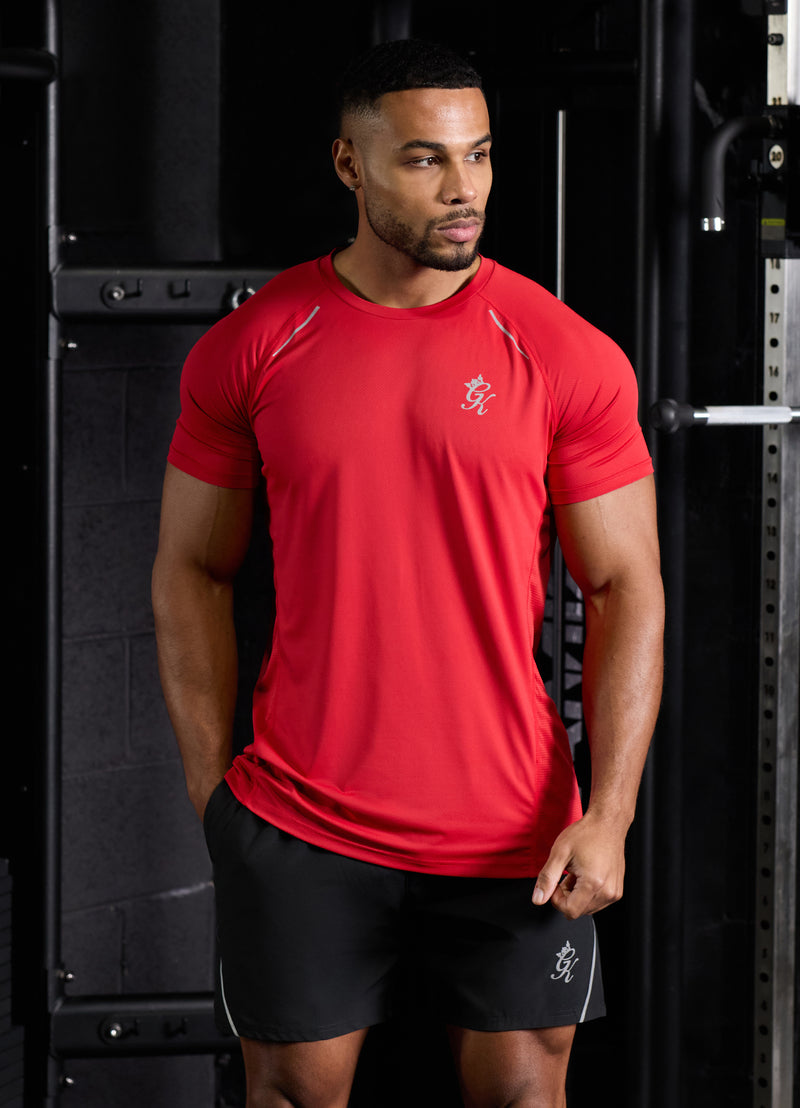 Gym King Flex 2.0 Tee - True Red