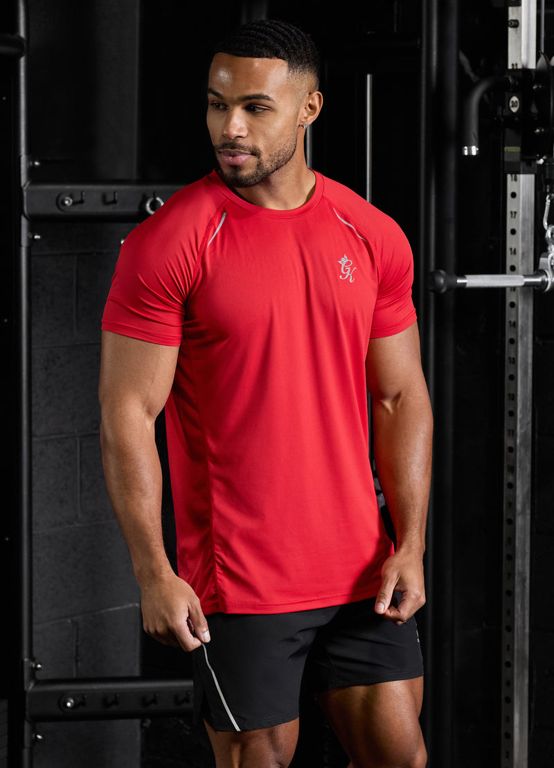 Gym King Flex 2.0 Tee - True Red