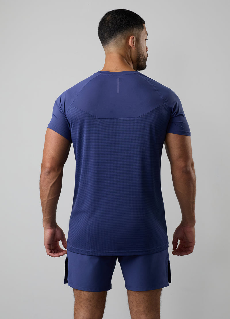 Gym King Flex 2.0 Tee - Twilight Blue