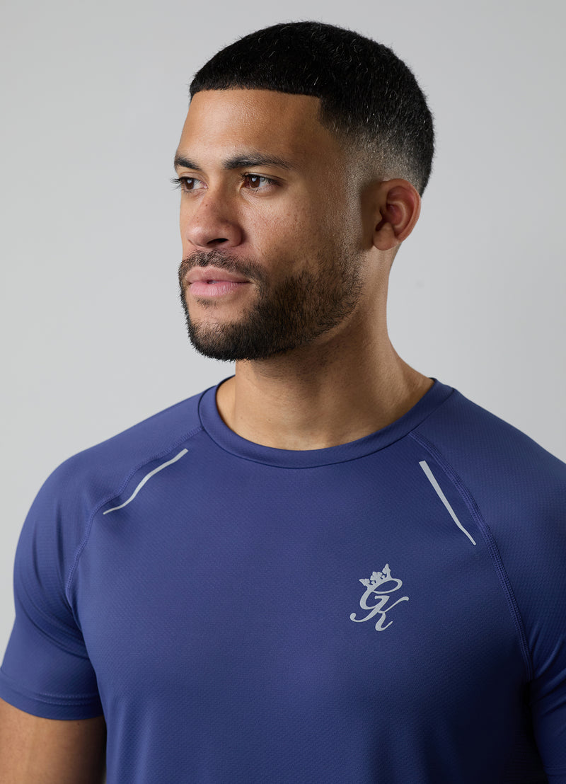 Gym King Flex 2.0 Tee - Twilight Blue