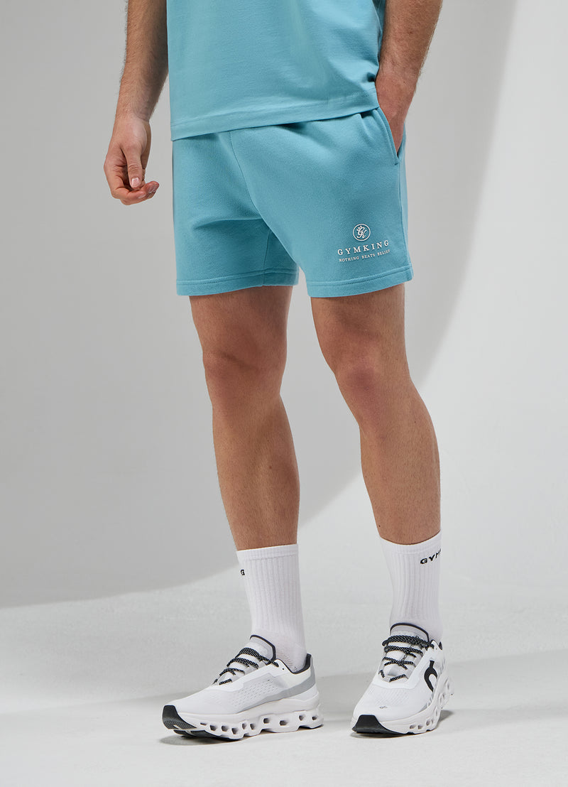 Gym King Focus Short - Aquatic Blue