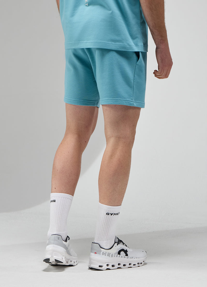 Gym King Focus Short - Aquatic Blue