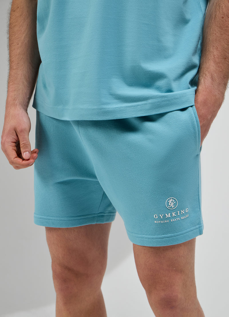 Gym King Focus Short - Aquatic Blue