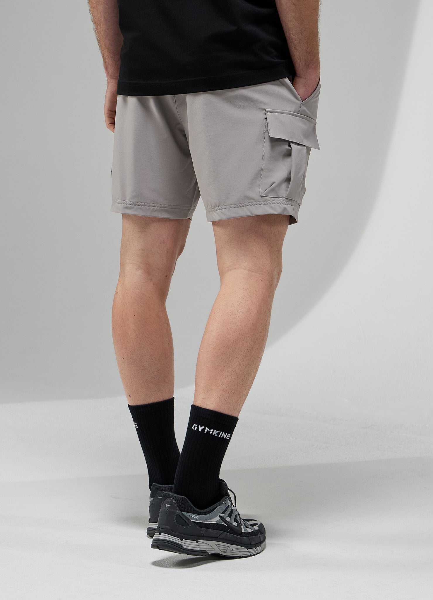 Gym King Focus Woven Utility Short - Twilight Grey