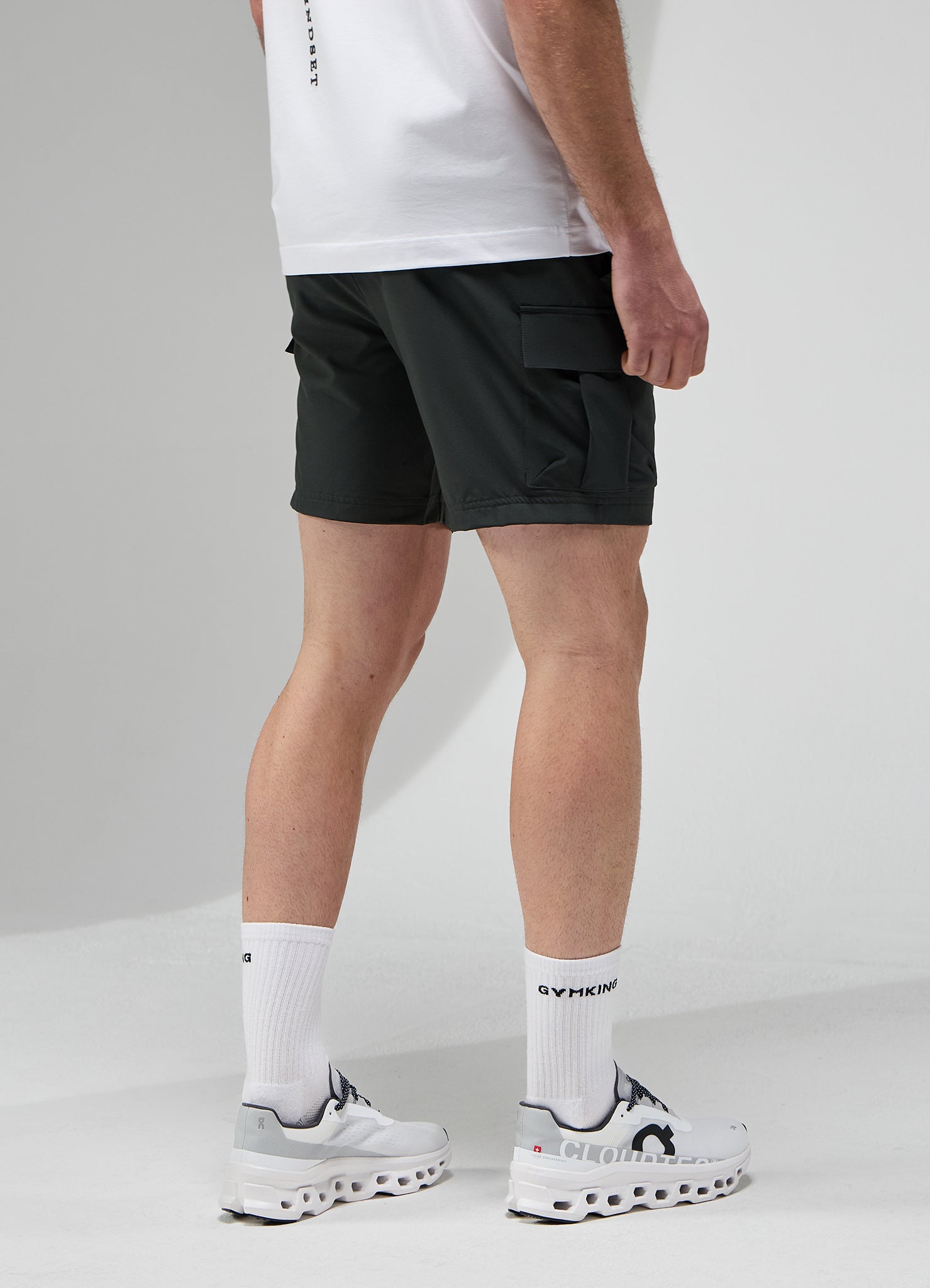 Gym King Focus Woven Utility Short - Black