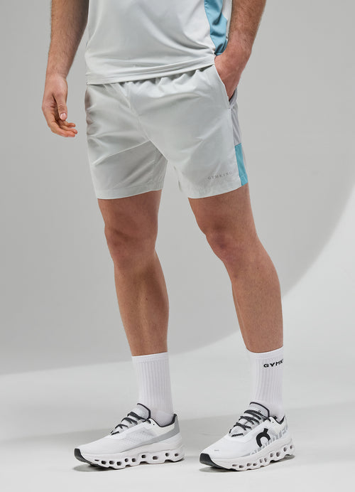 Gym King Focus Woven Short - Light Grey/Urban Grey