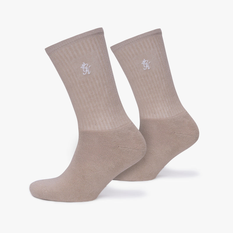 Gym King Core Socks (2pk) - Neutral