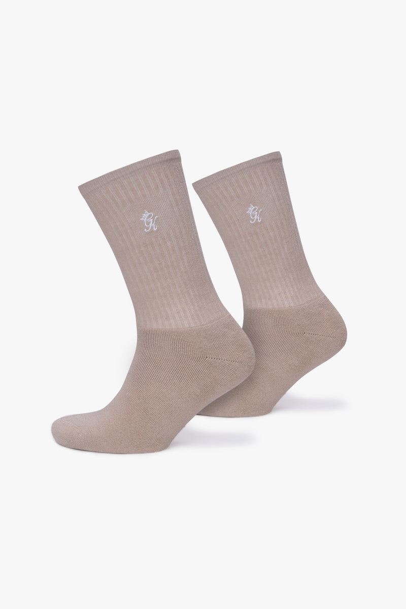 Gym King Core Socks (2pk) - Neutral