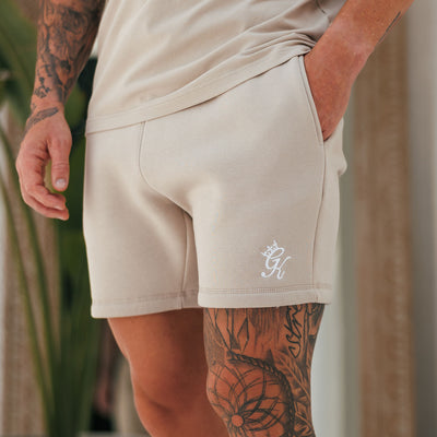 Gym King Fundamental Short - Fossil Stone