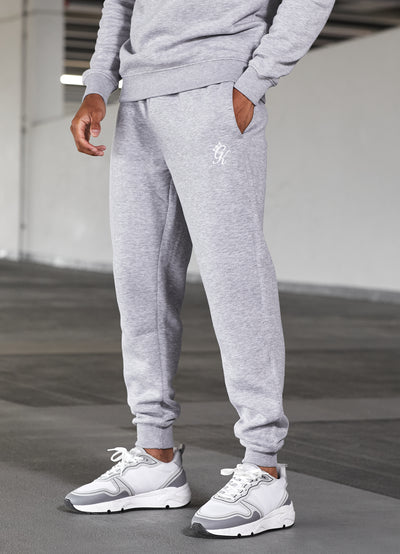 Gym King Fundamental Fleece Jogger - Grey Marl