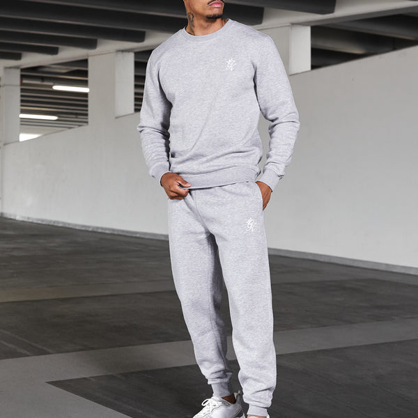 Grey marl cheap nike tracksuit