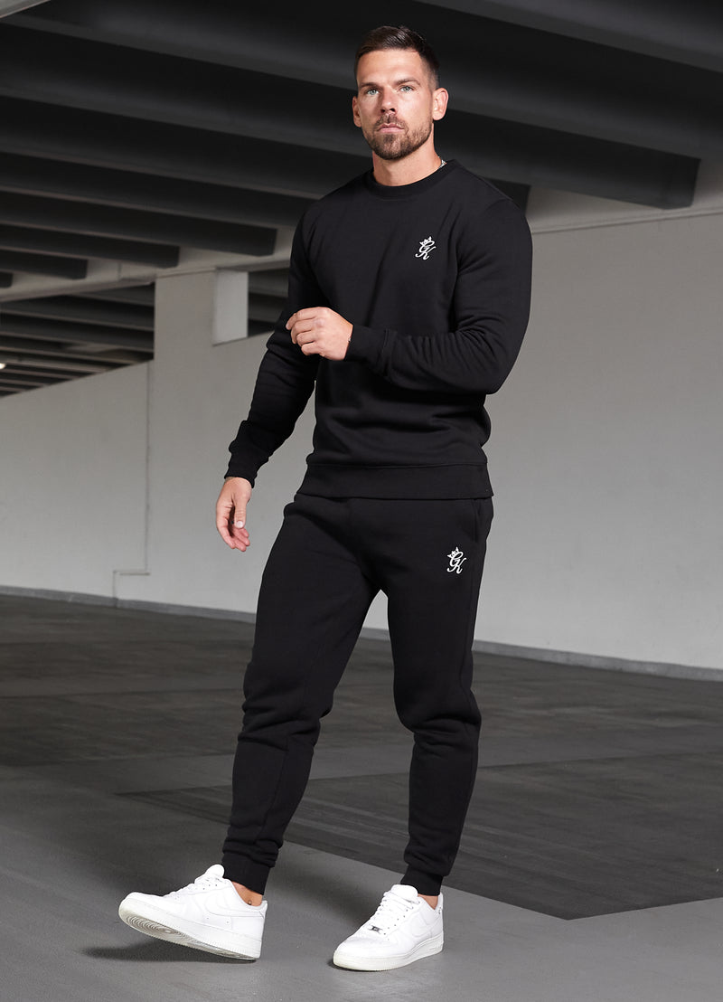 Gym King Fundamental Fleece Jogger - Black