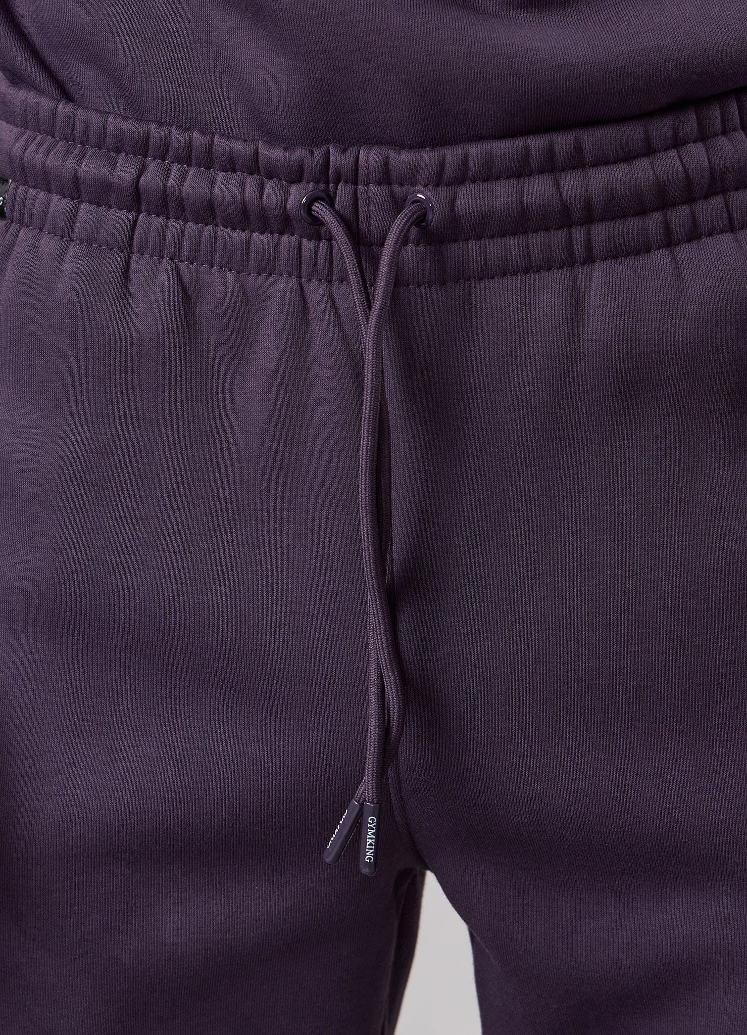 Gym King Fundamental Fleece Crew Tracksuit - Deep Purple