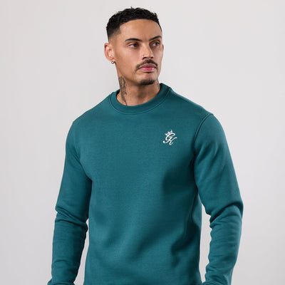Gym King Fundamental Crew - Storm Teal