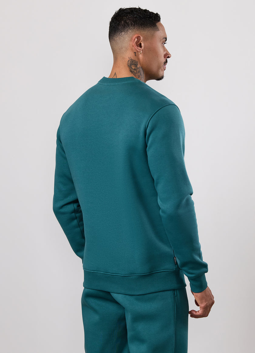 Gym King Fundamental Crew - Storm Teal