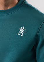 Gym King Fundamental Fleece Crew Tracksuit - Storm Teal