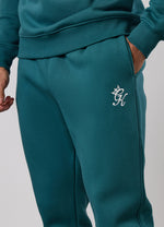 Gym King Fundamental Hood Tracksuit - Storm Teal