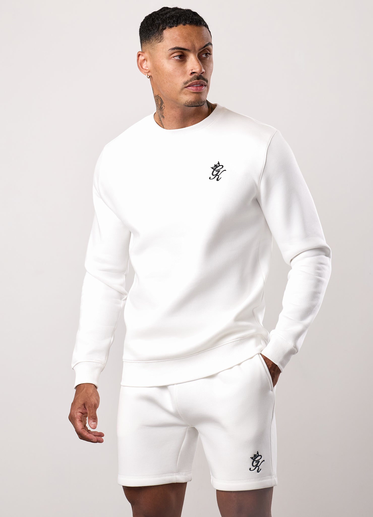 Gym King Fundamental Crew - Cream