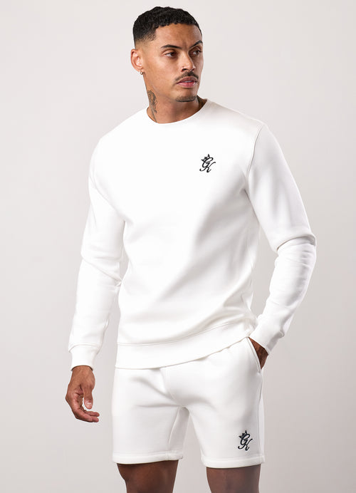 Gym King Fundamental Fleece Crew - Cream