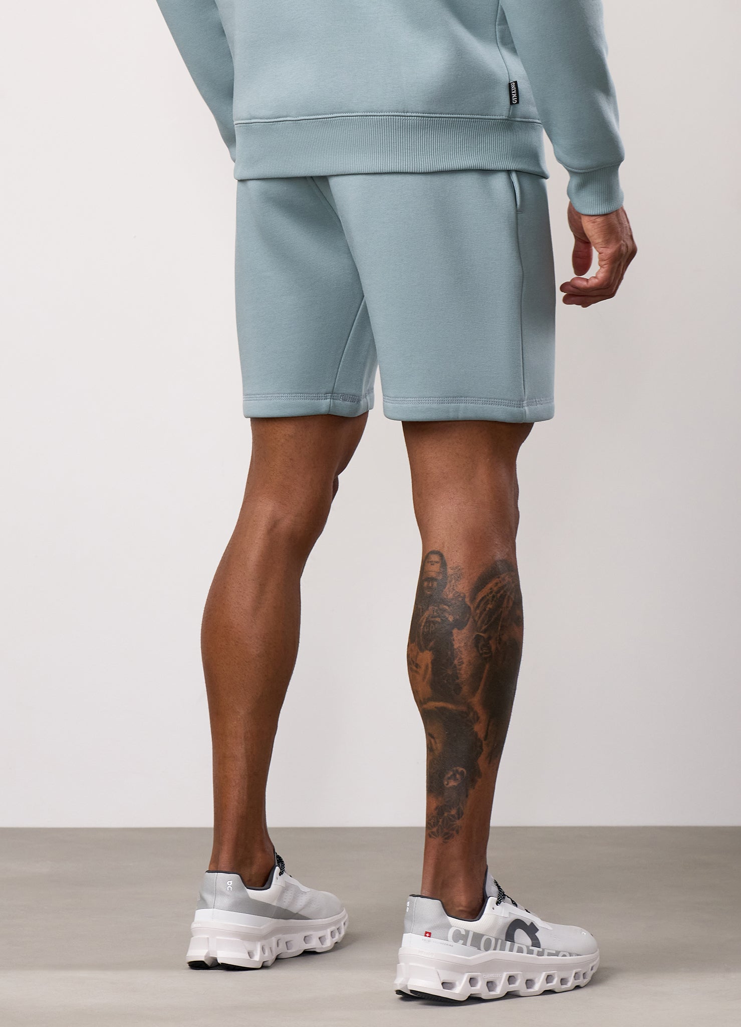 Gym King Fundamental Fleece Short - Smoke