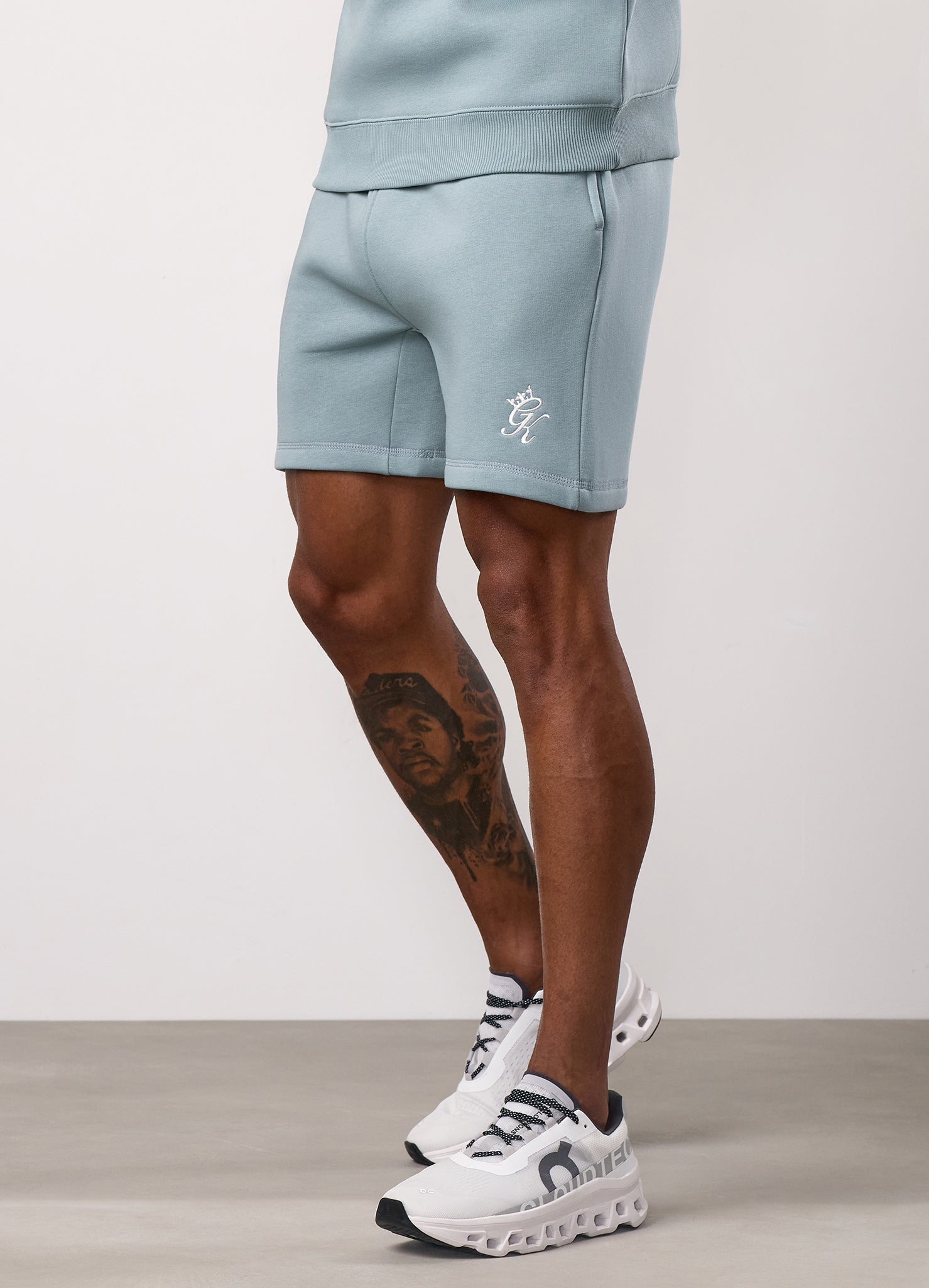 Gym King Fundamental Fleece Short - Smoke