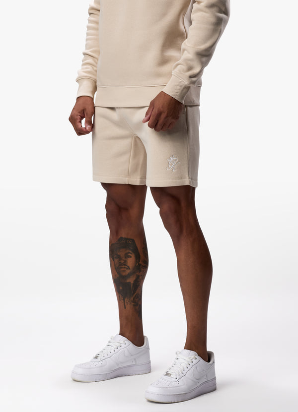 Gym King Fundamental Fleece Short - Light Sand