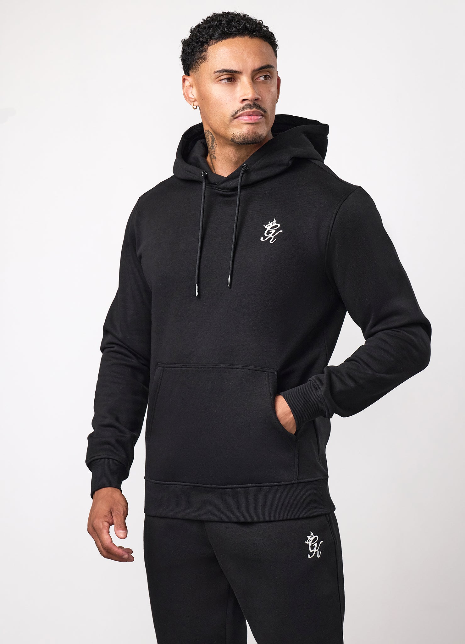 Gym King Fundamental Fleece Hoodie - Black